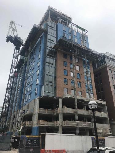 Six11, Ann Arbor - Construction
