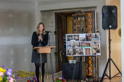 The Legacy (Crapo Building) Ribbon Cutting 2019 - Jenifer Acosta