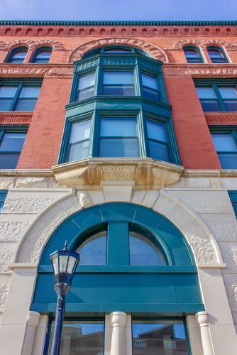 The Legacy facade - Washington Ave