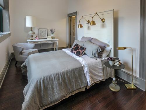 Spacious bedroom at The Legacy