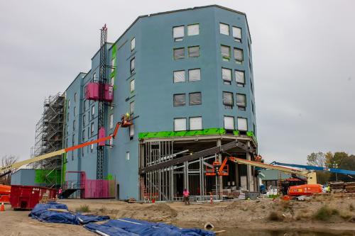 Saganing Eagles Landing Casino Construction Site