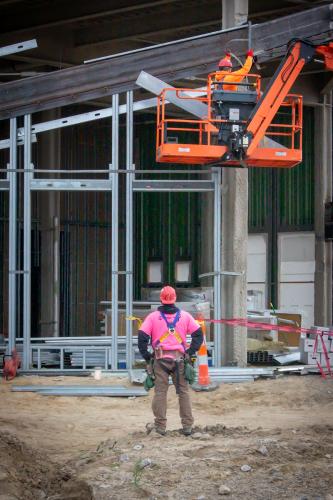 Saganing Eagles Landing Casino Construction Site